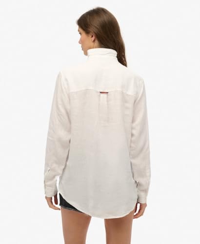 Superdry Femme Chemise Boyfriend Décontractée en lin - vue 5