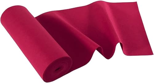 Shanno Carpet Nonwoven Exhibition Acrylic Carpet for Wedding Decoration Use for Living Room & School Function Size 6 x 40 Feet