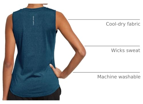 Image of baleaf Women's Workout Tank Tops Sleeveless Quick Dry Running Shirts Lightweight Loose Fit for Yoga Athletic Gym