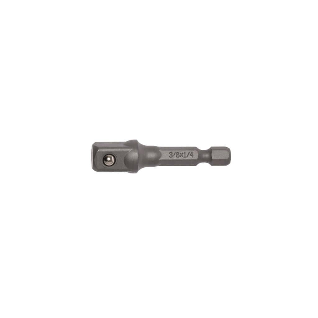 Teng Tools 50mm Bit Adaptor - 1/4 Inch Drive Hex - 3/8 Inch Drive Square -ACCSDA1438