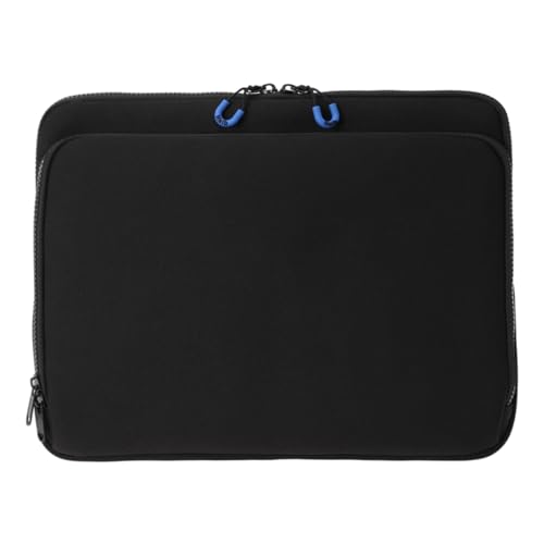 [デルフォニックス] パソコンケース 14インチ ハルプ 保護 パソコンバッグ タブレットケース PCバッグ PC（ブラック）