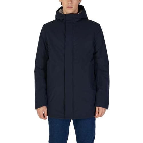 Parka bleu foncé Suns GBS53045U manteau haut de gamme taille M