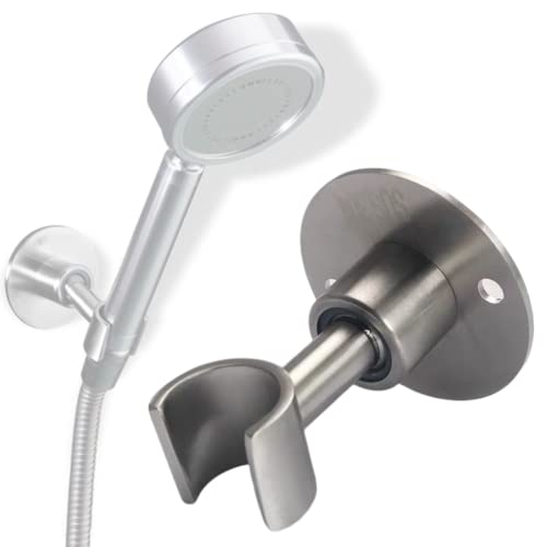 Handbrause Halterung,Brausehalter Verstellbar Duschhalterung Drehbar Dusche Handbrause Halterung Brause für Badezimmer und Toiletten Cover