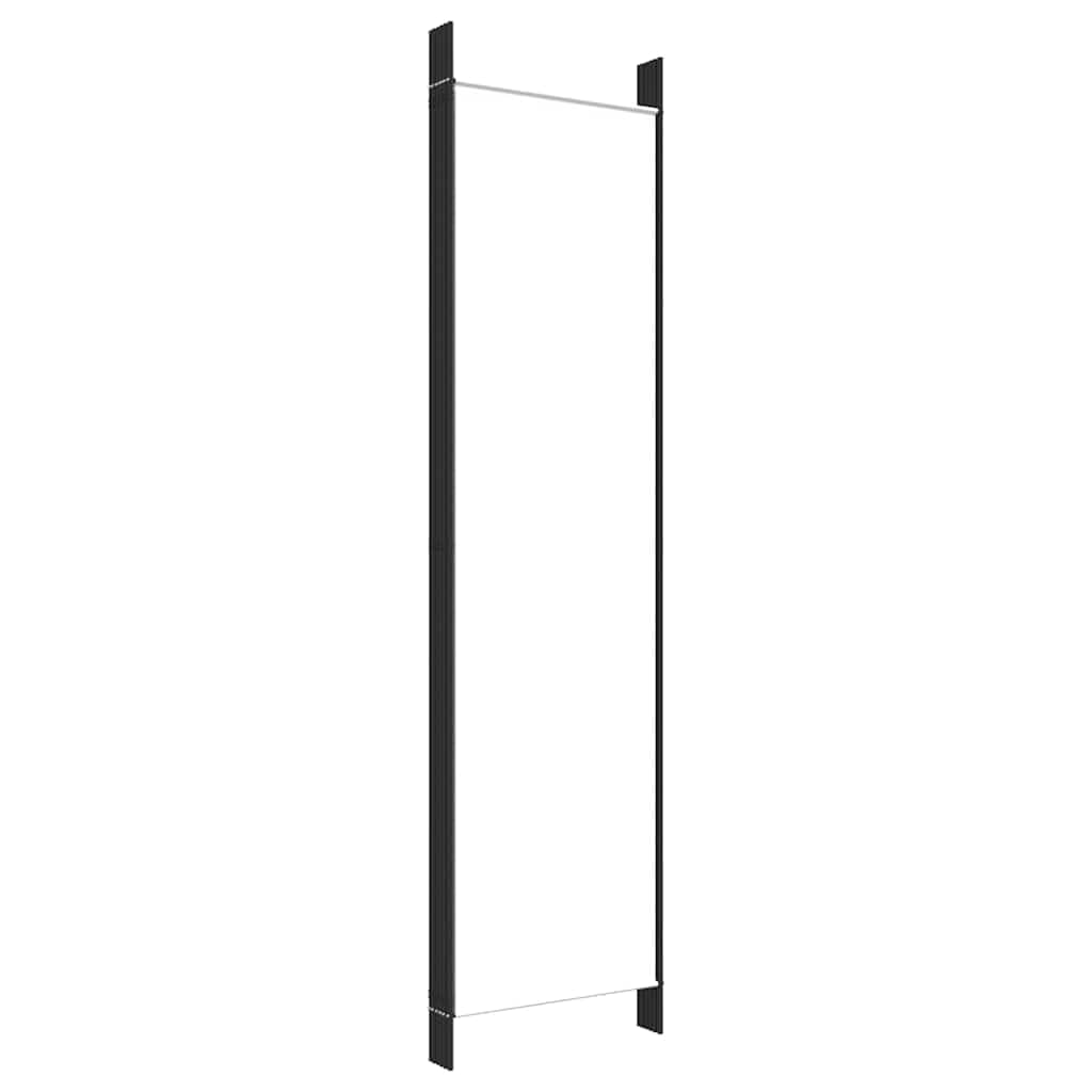 vidaXL 6-teiliger Raumteiler, 300x200 cm, Polyester & Eisen, Weiß, Faltbarer Sichtschutz, Bewegliche Trennwand, Schlafzimmer & Büro, Wohnaccessoire