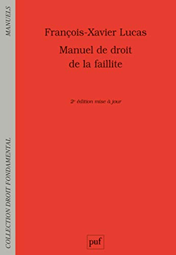Manuel de droit de la faillite: Prévention