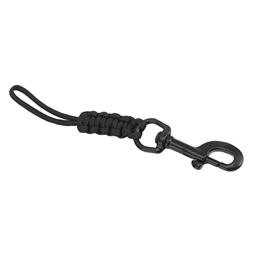 Duikkoord, Duiken Anti Verloren Lanyard Slijtvast Strak Trek Hand Geweven Praktisch Stevig met RVS Clip voor BCD Apparatuur - Image 4