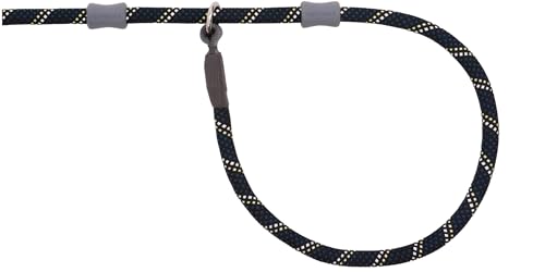 RUFFWEAR Just-a-Cinch 2-in-1-Hundeleine und Hundehalsband, 1,5 m Lange Hundeleine ohne Zug, leichte und robuste Hundeleine, Obsidianschwarz