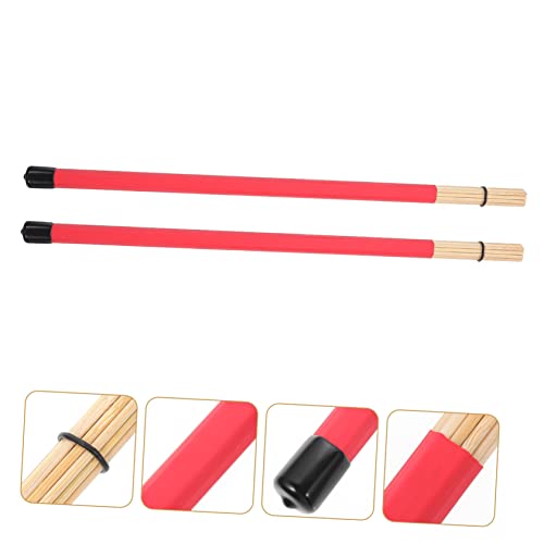 Baquetas Totority, 1 par, sonido suave para instrumentos de percusión, reemplazo para bateristas y músicos miniatura 7