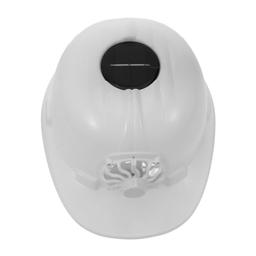 Ciieeo Ventilador de Casco protección Solar Gorros para el Sol Casco de Seguridad Pegatinas Sombrero de construcción Hombres Ventilador de enfriamiento del Casco Componente electrónico