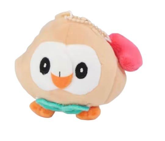Pokemon | Pokemon Plush Keyring/Bag Charm Figure | 15+ Years | Rowlet — image 1