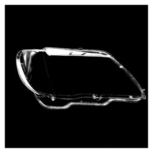Boîtier transparent phares avant voiture anti-jaunissement pour BMW E65 E66 droit