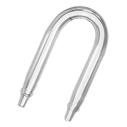 iplusmile Co2ディフューザーチューブ水槽co2ガラスチューブu字型ディフューザーチューブco2 U字型精製所チューブ