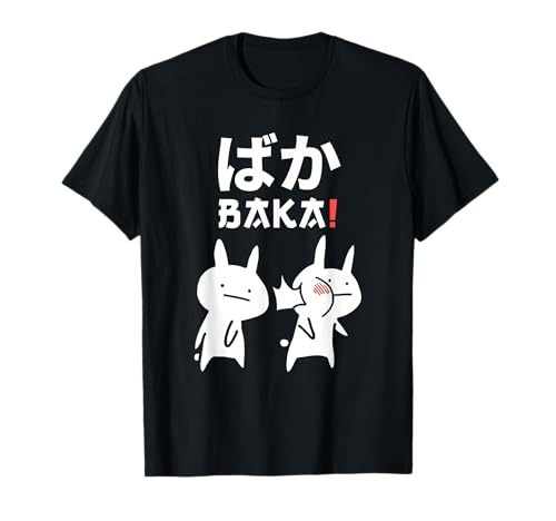 Anime de Japón Baka Rabbit Slap Regalo Humor Camiseta