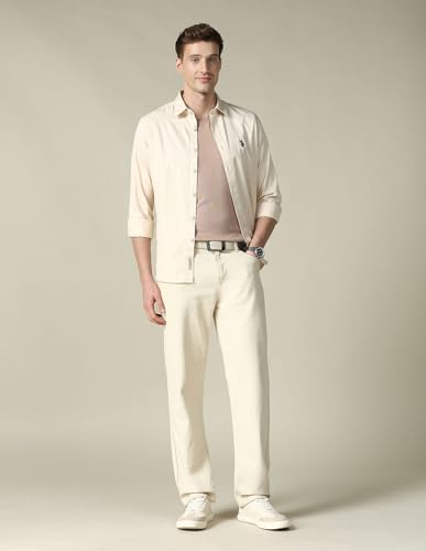 Image of U.s. Polo assn. Denim co. Men's Twill Regular fit Shirt