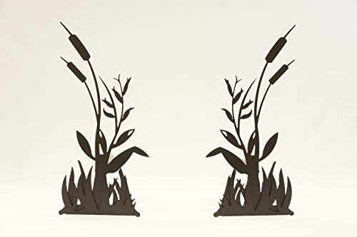 Design Specialties Fireplace ANDIRONS Pond Design Black - Thumbnail 3