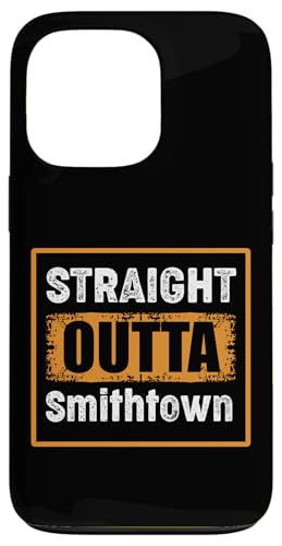 Straight Outta Smithtown New York USA ���g�� ���B���e�[�W ���[���A �X�}�z�P�[�X iPhone 13 Pro �p