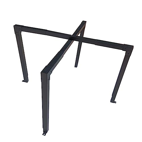 Nuwovwo AC Security Cage, Adjustable Height and Width, Steel Air Conditioner Cage for Round or Square Shape incl. Self-Tapping Screw