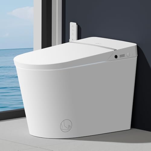EPLO Smart Toiet with Tank and Bidet Built In,Auto Open