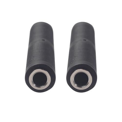 Adaptador de conector hembra 1/4" TRS/TS x4 miniatura 3