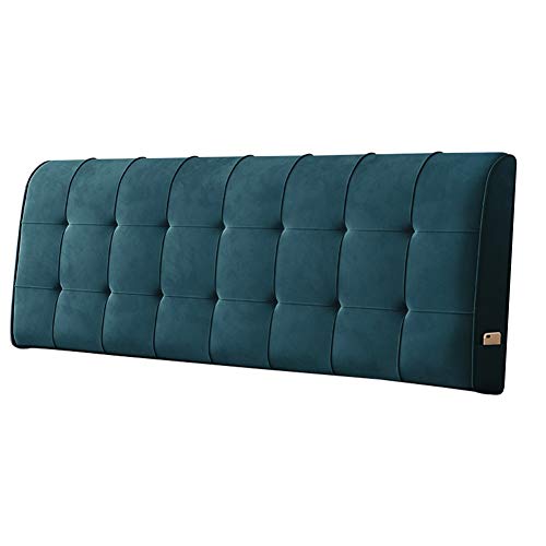 HAIPENG Rückenlehne Bett Kissen Rückenkissen Betten Ohne Kopfteil Groß Lesen Sanft Gepolstert Pads Abnehmbar Waschbar, 5 Farben (Color : B, Size : 150x10x60cm) Cover