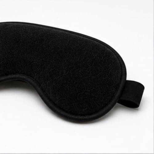 Image of Black Travel Neck Cushion | Adjustable Thread Lock U Shape Neck Pillow | Soft Thread Fabric with Premium Neck Rest Pillow
