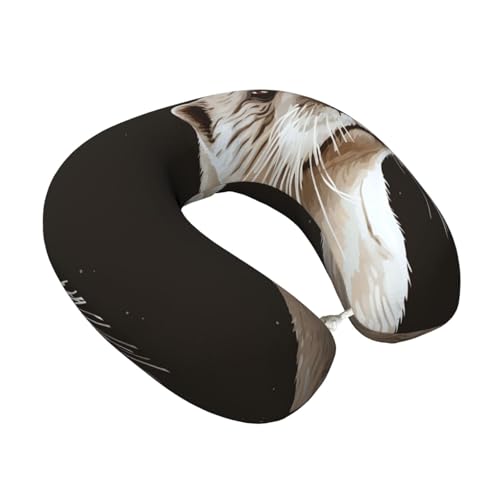 Almohada de espuma viscoelástica negra tamaño único miniatura 2