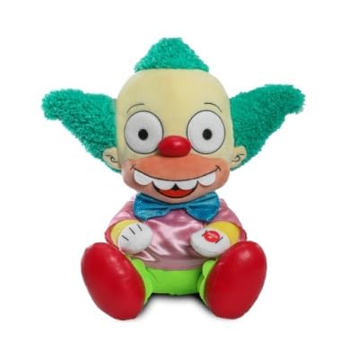 Peluche sonore Krusty le clown NECA pour décorer votre salon de fan des Simpson