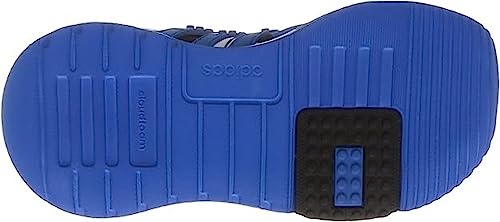 adidas Tênis esportivo infantil Racer TR x Lego, branco nuvem, azul/vermelho, Branco nuvem/azul choq