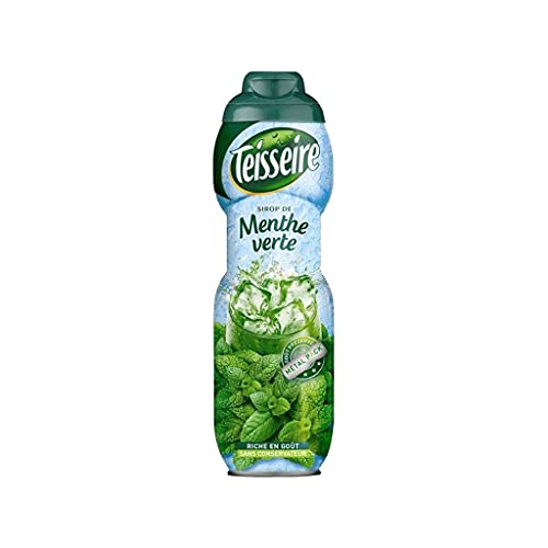 Teisseire jarabe de menta verde 75 cl (lote de 3)