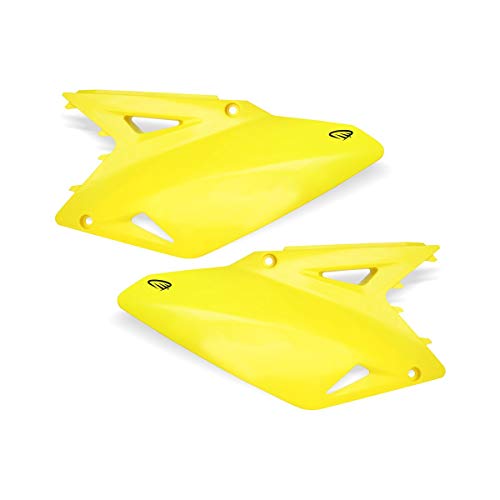 Carénages latéraux Cycra jaune Suzuki RMZ450 finition premium
