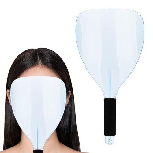 Herramienta de cabello profesional - Baffle Baffle, Salón Face Shield | Cabello Baffle, cubierta de protección de laca para el cabello, escudo de corte de cabello transparente, protección para los