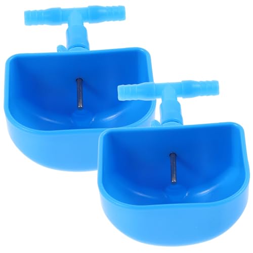 Hemoton Rabbit Water Feeder Pet Breeding Water Containers Auto Drinking Bowls for Rabbits Set