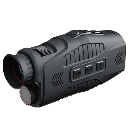 Monocular nocturno R11 1080P con zoom digital 5x y visor infrarrojo de 300m para camping