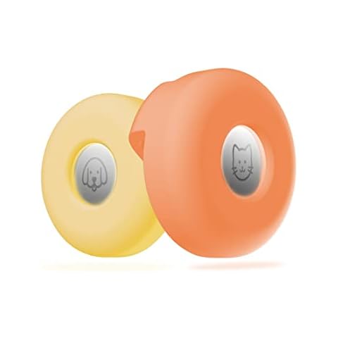 Quesuc - Soporte de silicona para collar de perro Airtag Cover