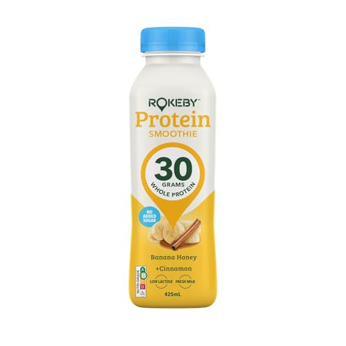 Rokeby Farm Whole Protein Banana 425ml - Chilled