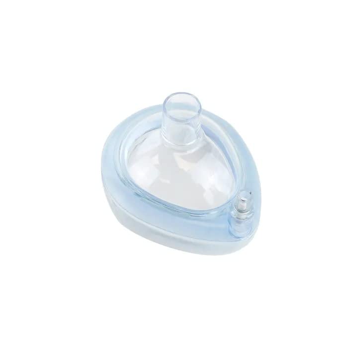 Dynarex 36031 Neonate/Infant Air Cushion Mask with Valve, Size #1, Pack of 20