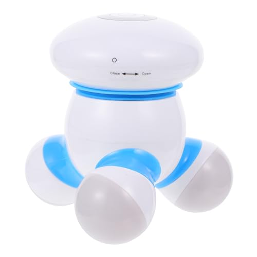 OUNONA Masajeador Muscular Portátil para Cuello y Espalda 3 Puntos de Acupuntura, Conexión USB, Adecuado para Fisioterapia y Relajación en Casa