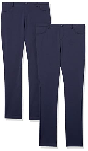 Image of The Children's Place Girls Ponte Knit Pull On Jeggings, Tidal 2 Pack, 18(Plus)