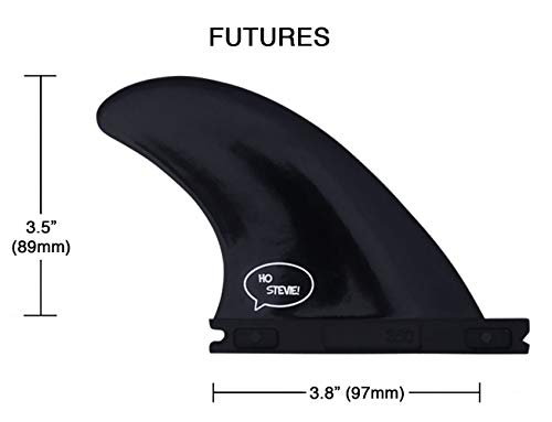 image for Ho Stevie! Surfboard Side Bite Fins/Rear Trailer Fins (FCS or Futures)