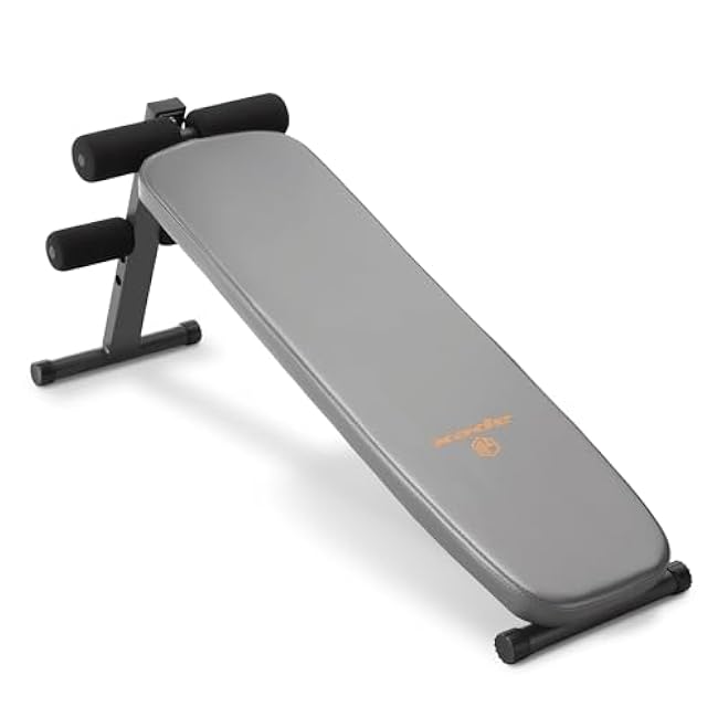 Marcy Utility Slant Board Exercise Bench for Strength Training and Home Gym Workouts