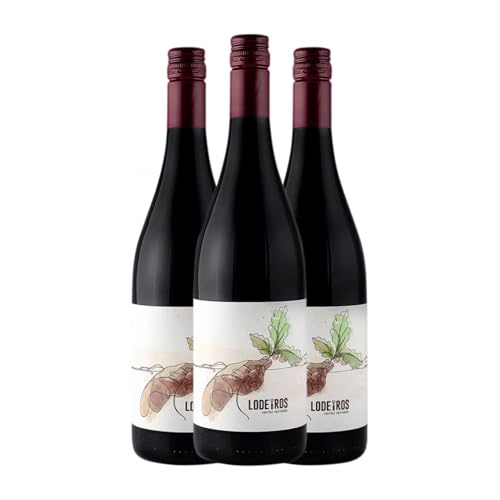 Vermut Lodeiros Rojo 75 cl (Caja de 3 Botellas de 75 cl)