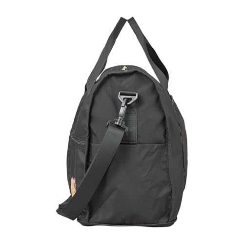 Women's Sanrio Characters Folding Boston Bag, SA24. Tanning Hello Kitty, One Size3