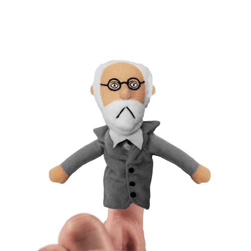 Muñeco magnético Sigmund Freud de peluche 10 cm miniatura 7