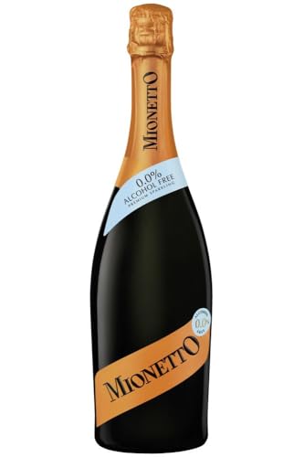 Mionetto Prestige Alkoholfrei 0,0% (1 x 0,75l) - Glera Trauben - Purer, erfrischend trockener Geschmack mit fruchtigen Aromen