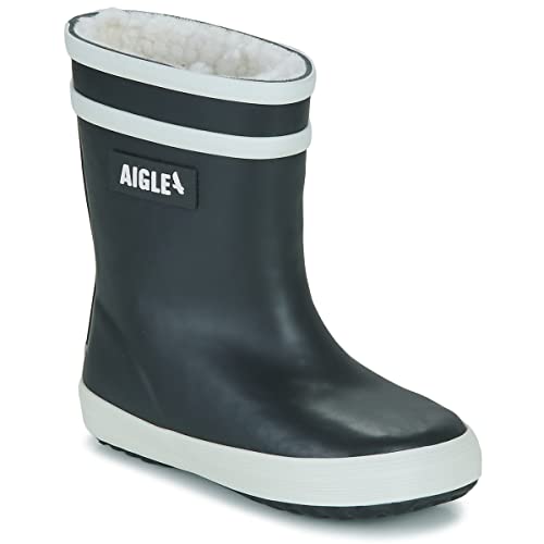 Aigle Unisex Baby FLAC FUR 2 Gummistiefel, Marine, 22 EU