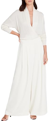 Club Monaco Women's Wide Leg Fluid Trouser4