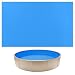 VEVOR Liner per Piscine Rotonde da 350,5 cm, Rivestimento Interno per Piscina Rotonda Fuori Terra con Bordo a Incastro, Pellicola Interna in Vinile per Piscine Rotonde con Altezza Parete 120 cm, Blu