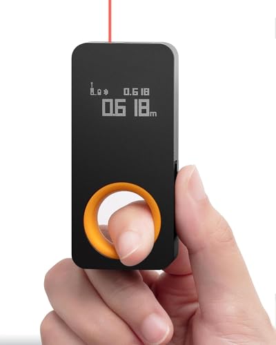 HOTO Laser Entfernungsmesser 30 m Messbereich, ±2 mm Genauigkeit, digitales Laser-Maßband,...