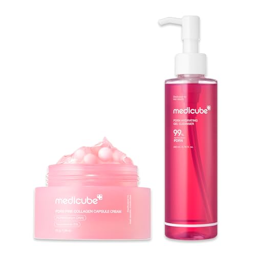 medicube PDRN Cleanse & Hydrate Duo: Salmon DNA PDRN Pink Collage...