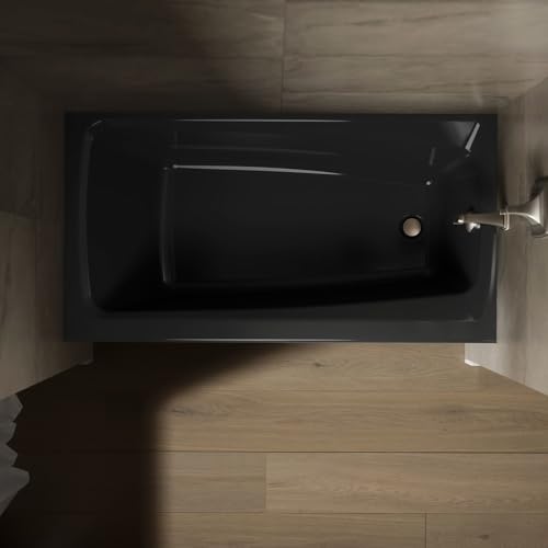 Kohler K-26071-RA Irvine 60\" x 32\" Alcove Bath with Right Hand Drain - White
